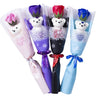 1PCS Romantic Love Gift Happy Valentine'S Day Flowers Rose Teddy Bear