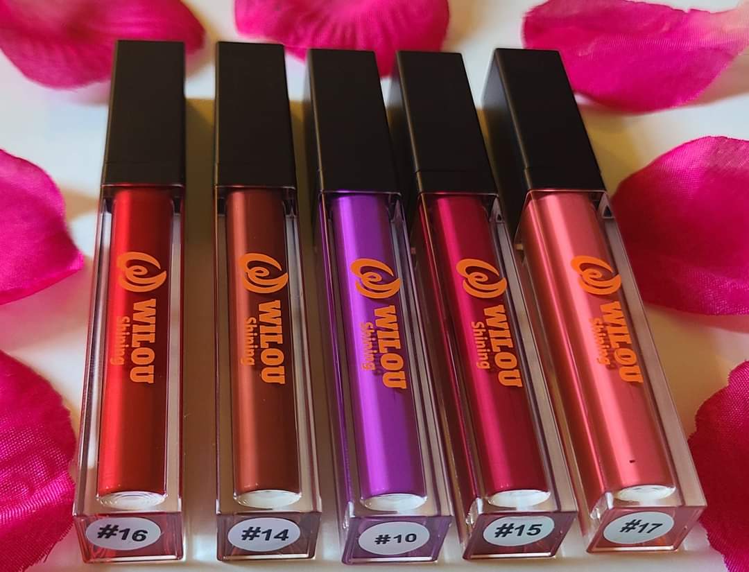 Wilou Shinning Matte lipstick 5 pcs